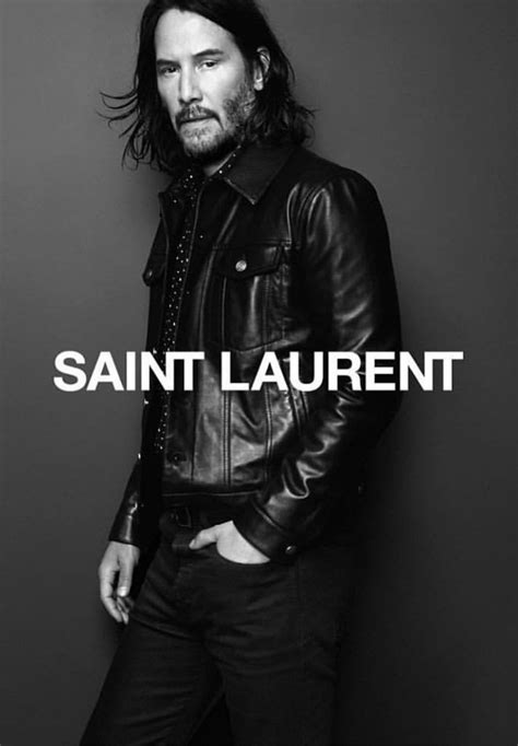 keanu ysl campaign|keanu slimane.